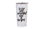 Load image into Gallery viewer, Pearl Coating™ 20oz Sublimation Stainless Steel White Tumbler - Pack of 5

