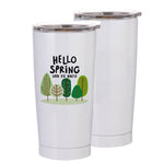 Load image into Gallery viewer, Pearl Coating™ 20oz Sublimation Stainless Steel White Tumbler - Pack of 5
