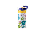 Load image into Gallery viewer, Pearl Coating™ 12oz Sublimation Kids Stainless Steel Bottle with Silicon Straw Cap - Case of 5
