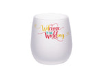 Load image into Gallery viewer, Pearl Coating™ 10oz Sublimation Stemless Wine Glass Frosted - Pack of 12
