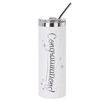 Load image into Gallery viewer, Engraving 20oz/600ml Stainless Steel Tumbler with Straw &amp; Waterproof Lid - Pack of 5
