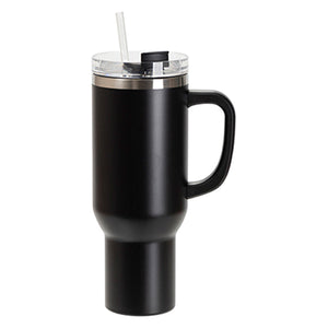 40oz/1200ml Engraving Stainless Steel Travel Tumbler w/ Straw - Pack of 5