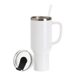 Load image into Gallery viewer, 40oz/1200ml Engraving Stainless Steel Travel Tumbler w/ Straw - Pack of 5
