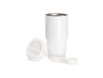 Load image into Gallery viewer, Pearl Coating™ 20oz Sublimation SS White Tumbler with Portable Lid - Pack of 4
