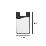 Load image into Gallery viewer, Pearl Coating™ Sublimation Black Silicone Card Holder - Pack of 20
