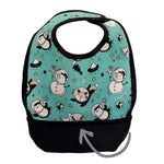 Load image into Gallery viewer, Pearl Coating™ Sublimation Baby Bib with Spill Pocket - Pack of 10
