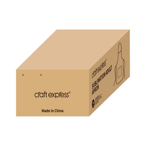 Craft Express 2 Pack White Adult Sublimation Apron With Pocket