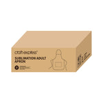 Load image into Gallery viewer, Craft Express 2 Pack White Adult Sublimation Apron With Pocket
