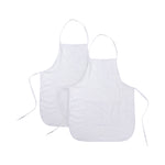 Load image into Gallery viewer, Craft Express 2 Pack White Adult Sublimation Apron With Pocket
