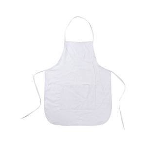 Craft Express 2 Pack White Adult Sublimation Apron With Pocket