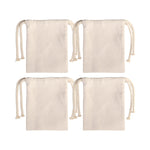 Load image into Gallery viewer, Craft Express 4 Pack Beige Sublimation Drawstring Gift Bags
