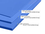 Load image into Gallery viewer, Blue Silicon Wrap Pack of 3 Mixed Sizes

