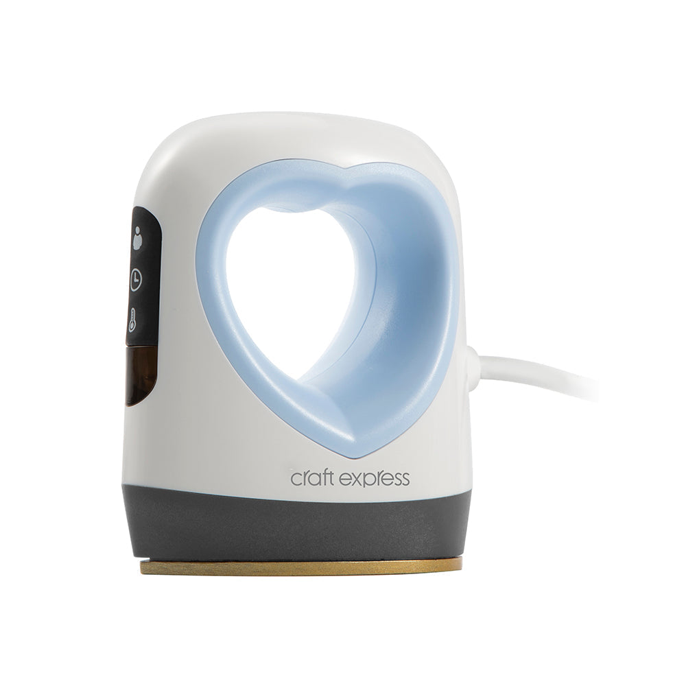 DEMO MODEL Craft Express Mini Heart Heat Press - The Compact Solution for Sublimation