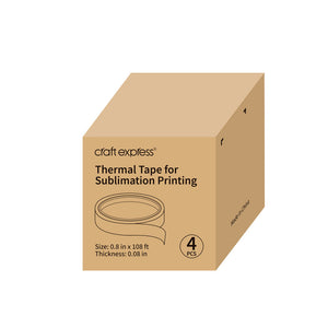 4 Pack Wide Sublimation Heat Resistant Tape