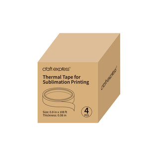 4 Pack Wide Sublimation Heat Resistant Tape