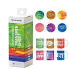 Load image into Gallery viewer, 6 Pack of Assorted Sublimation Transfer Sheets I – 4.5 x 12 Inch Sheets
