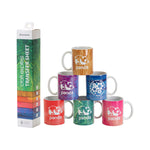 Load image into Gallery viewer, 6 Pack of Assorted Sublimation Transfer Sheets I - 12 ×12 Inch Sheets

