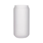 Load image into Gallery viewer, 6 Pack Sublimation Can-Shaped Frosted Glasses with Bamboo Lids and Straws
