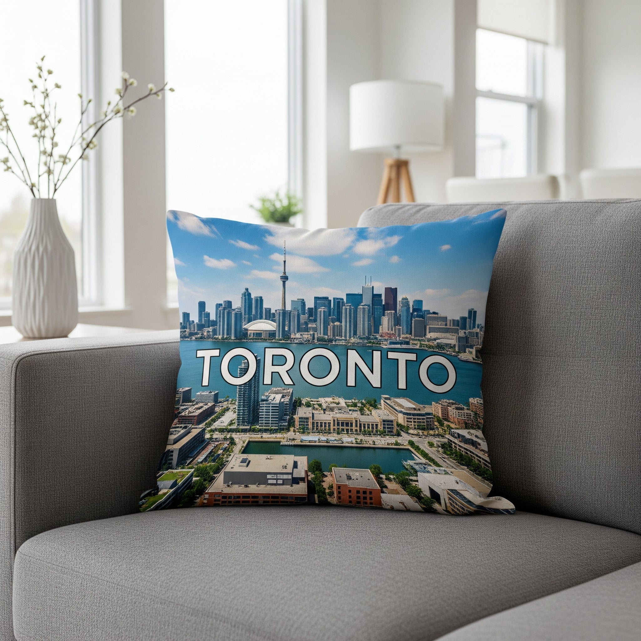 Customizable All-Over Print Throw Pillow