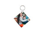 Load image into Gallery viewer, Pearl Coating™ Sublimation Square Plastic Keyring 2.25" x 2.25" - Pack of 50
