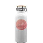 Load image into Gallery viewer, Pearl Coating™ Sublimation Water Bottle with Bamboo Lid - Pack of 5
