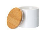 Load image into Gallery viewer, Pearl Coating™ Sublimation Ceramic Storage Jar with Bamboo Lid - Pack of 3
