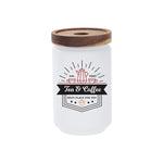 Load image into Gallery viewer, Pearl Coating™ Sublimation Glass Storage Jar with Acacia Wood Lid - Pack of 6
