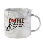 Load image into Gallery viewer, Pearl Coating™ 350ml Sublimation Marble Texture Ceramic Gray Stackable Mug - Case of 36
