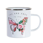 Load image into Gallery viewer, Pearl Coating™ 17oz/500ml Sublimation Enamel Cup with Flat Bottom - Pack of 6
