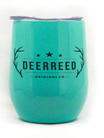 Load image into Gallery viewer, Pearl Coating™ 12oz Sublimation Stainless Steel Stemless Wine Cup with Lid White - Pack of 5
