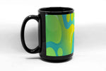 Load image into Gallery viewer, Pearl Coating™ Sublimation Black Mug with White Patch - Case of 36
