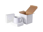Load image into Gallery viewer, Pearl Coating™ 11oz Sublimation White Mug with Individual White Box - Case of 36
