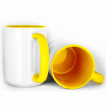 Load image into Gallery viewer, Pearl Coating™ 15oz Inner Colored Sublimation Mug - Case of 36 or 6
