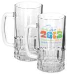 Load image into Gallery viewer, Pearl Coating™ Sublimation 18oz Clear Beer Stein - Pack of 6
