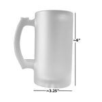 Load image into Gallery viewer, Pearl Coating™ Sublimation 16oz Frosted Beer Stein - Pack of 6
