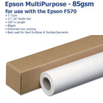 Load image into Gallery viewer, Epson® DS Multi Purpose Transfer Roll (2" Core, for Epson F570)
