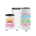 Load image into Gallery viewer, Pearl Coating™ Sublimation Double Wall Stainless Steel Slim Can Cooler - Pack of 5
