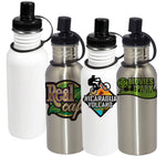 Load image into Gallery viewer, Pearl Coating™ Sublimation 600ml/ 20oz Stainless Steel Water Bottle - Pack of 6
