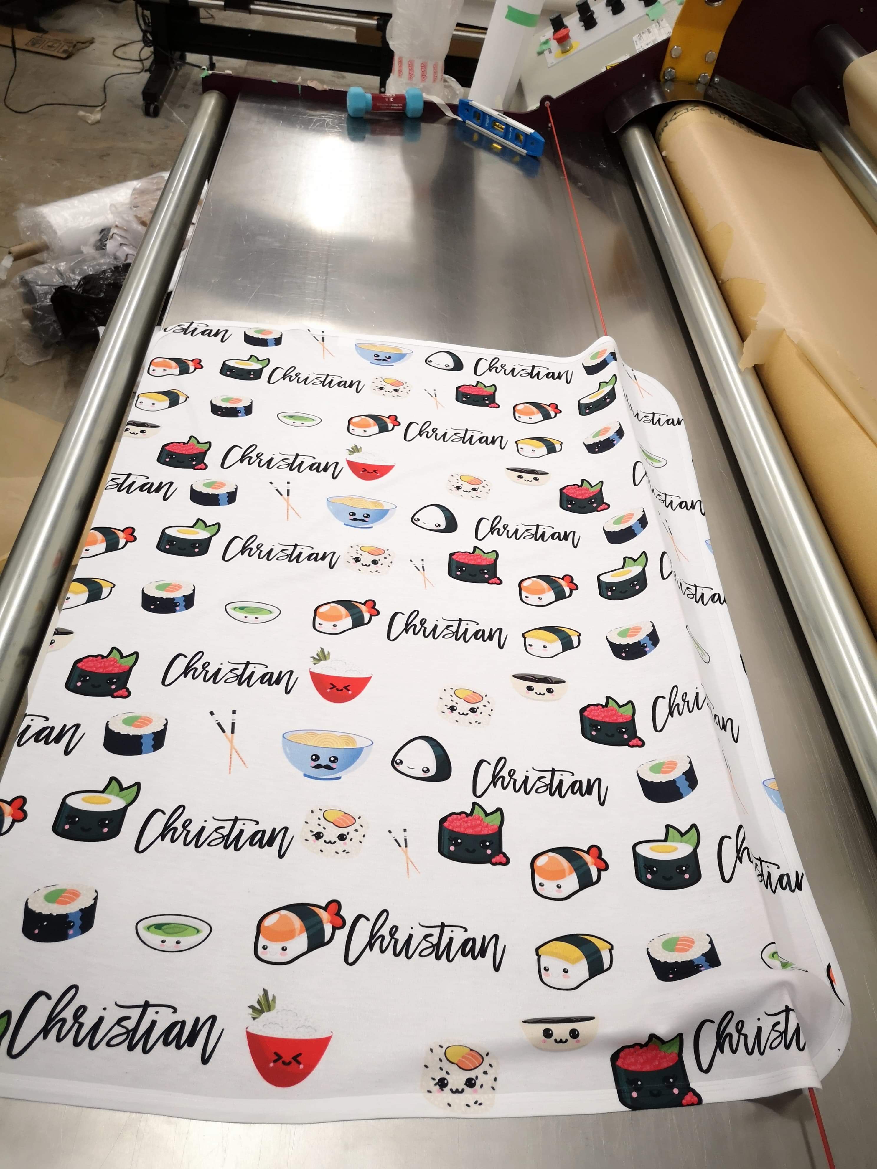 Customized printed blankets