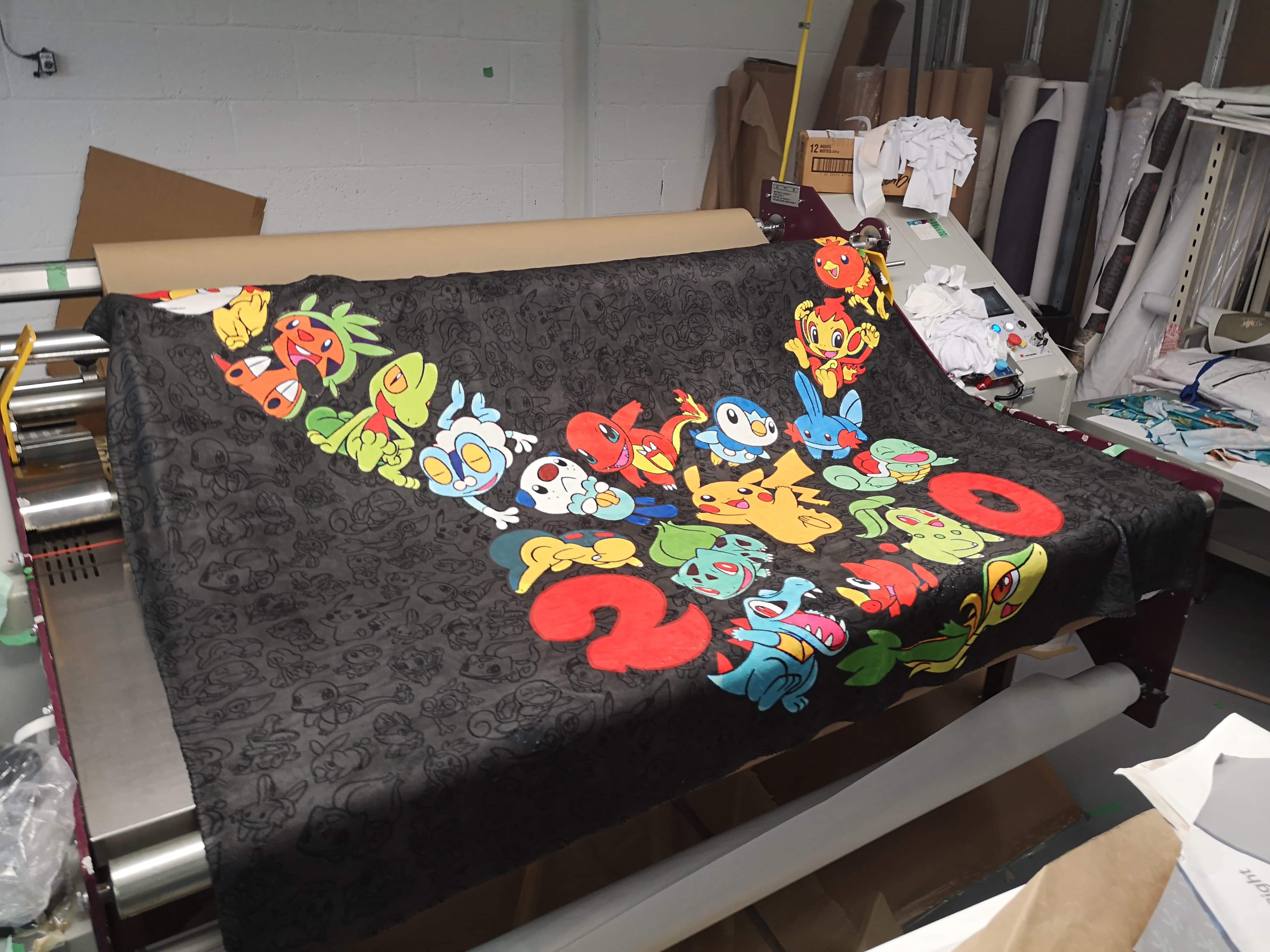 Customized printed blankets