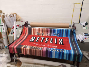 Customized printed blankets